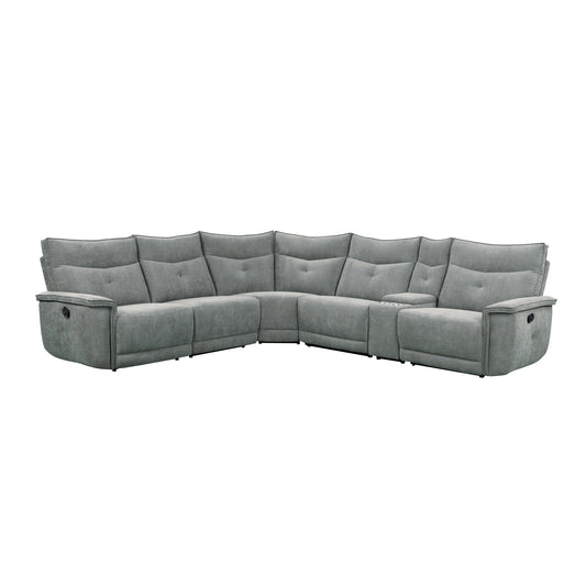 Tesoro-(6)6-Piece Modular Reclining Sectional image