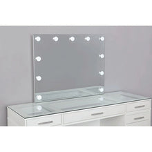 Cargar imagen en el visor de la galería, Valentina Vanity Set White &amp; Dark Gray