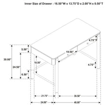 Load image into Gallery viewer, Arini Makeup Vanity Table with Wall Mirror Set