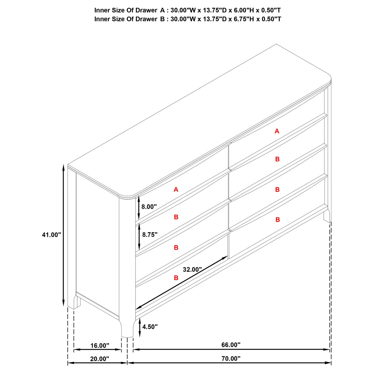 Maderia Dresser