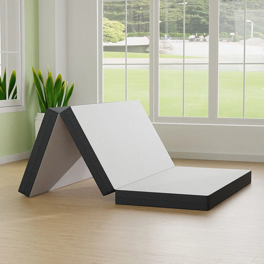 Hollyhock 4" Full Tri-Fold Memory Foam Topper