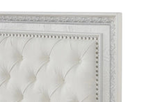 Cargar imagen en el visor de la galería, Stella Mia E.King &amp; Queen Bed White &amp; White