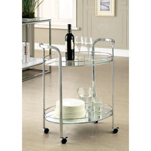 Cargar imagen en el visor de la galería, LOULE Chrome Serving Cart