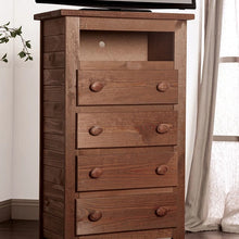 Cargar imagen en el visor de la galería, Lea Mahogany Media Chest