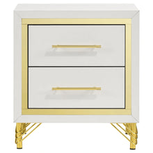 Cargar imagen en el visor de la galería, Lucia 5 Pc Bedroom Set (Queen Bed, Nightstand, Dresser, Mirror and Chest)