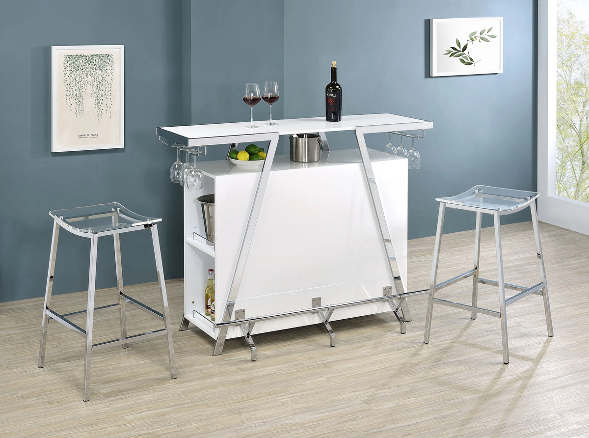 Araceli Home Bar with LED Lighting