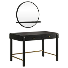 Load image into Gallery viewer, Arini Makeup Vanity Table with Wall Mirror Set