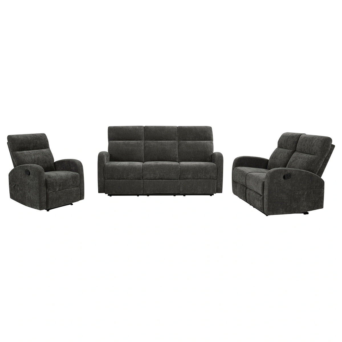 Hamilton Manual Reclining Sofa Set