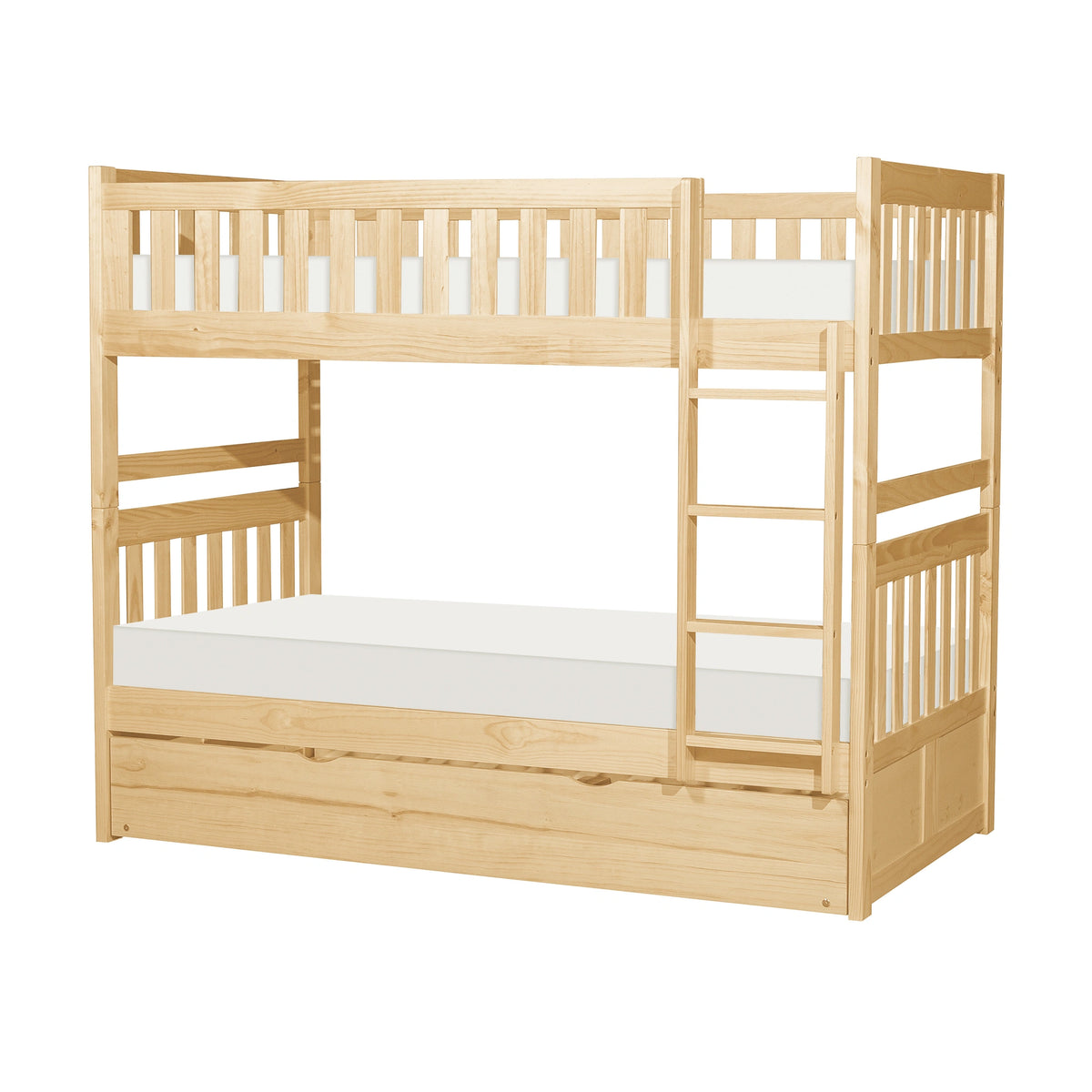 Bartly-(4) Twin/Twin Bunk Bed with Twin Trundle image