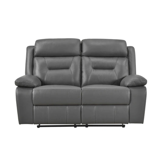 9629DGY-2 - Double Reclining Love Seat