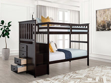 Cargar imagen en el visor de la galería, Ontario Twin/Twin Bunk Bed