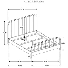 Load image into Gallery viewer, Rocco All Wood Water Pipe Open Frame Bed