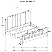 Load image into Gallery viewer, Rocco All Wood Water Pipe Open Frame Bed