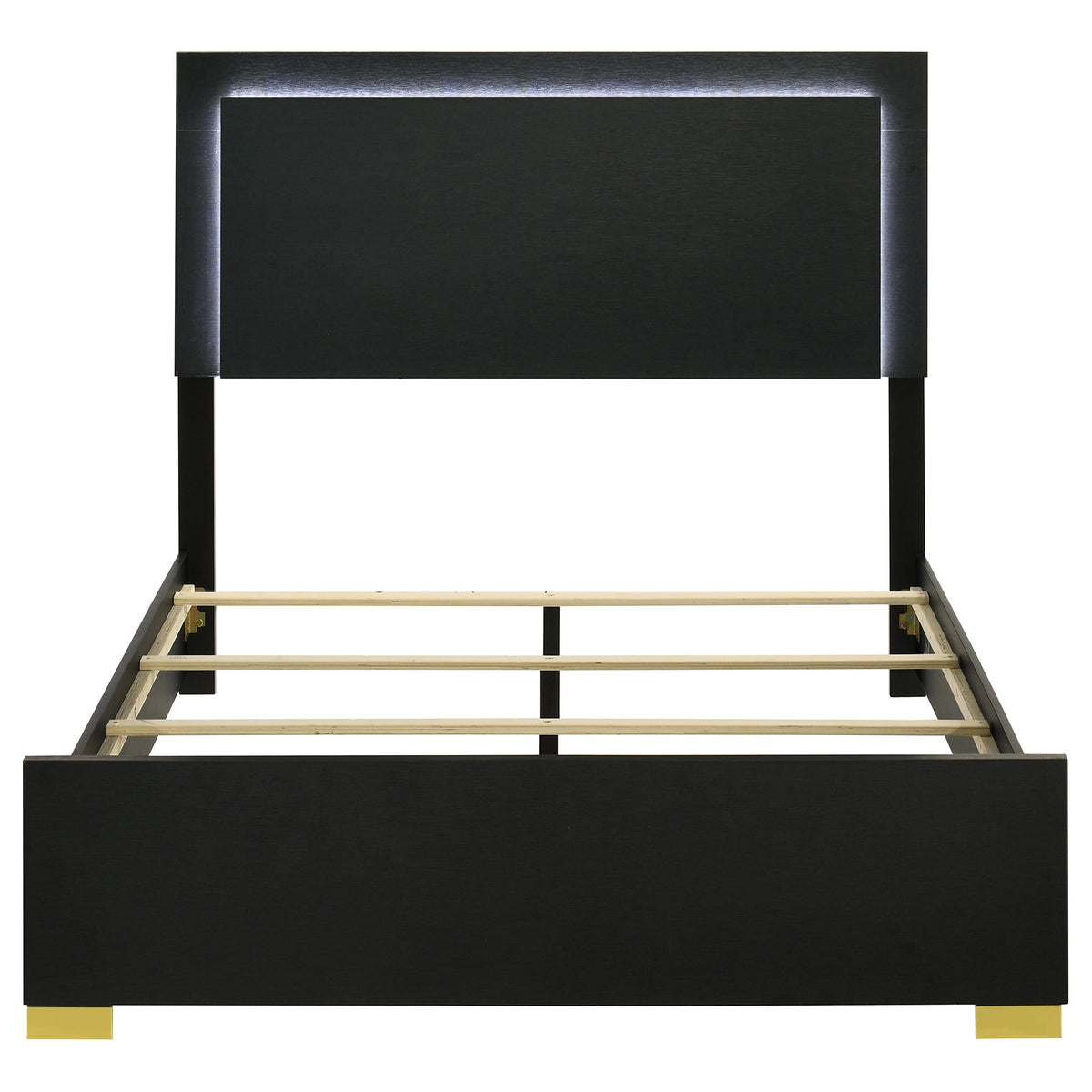 Marceline Panel Bed with LED Lighting