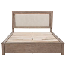 Load image into Gallery viewer, Kenora Panel Platform Storage Bed with LED Lighting