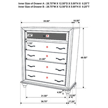 Load image into Gallery viewer, Barzini Chest of Drawers