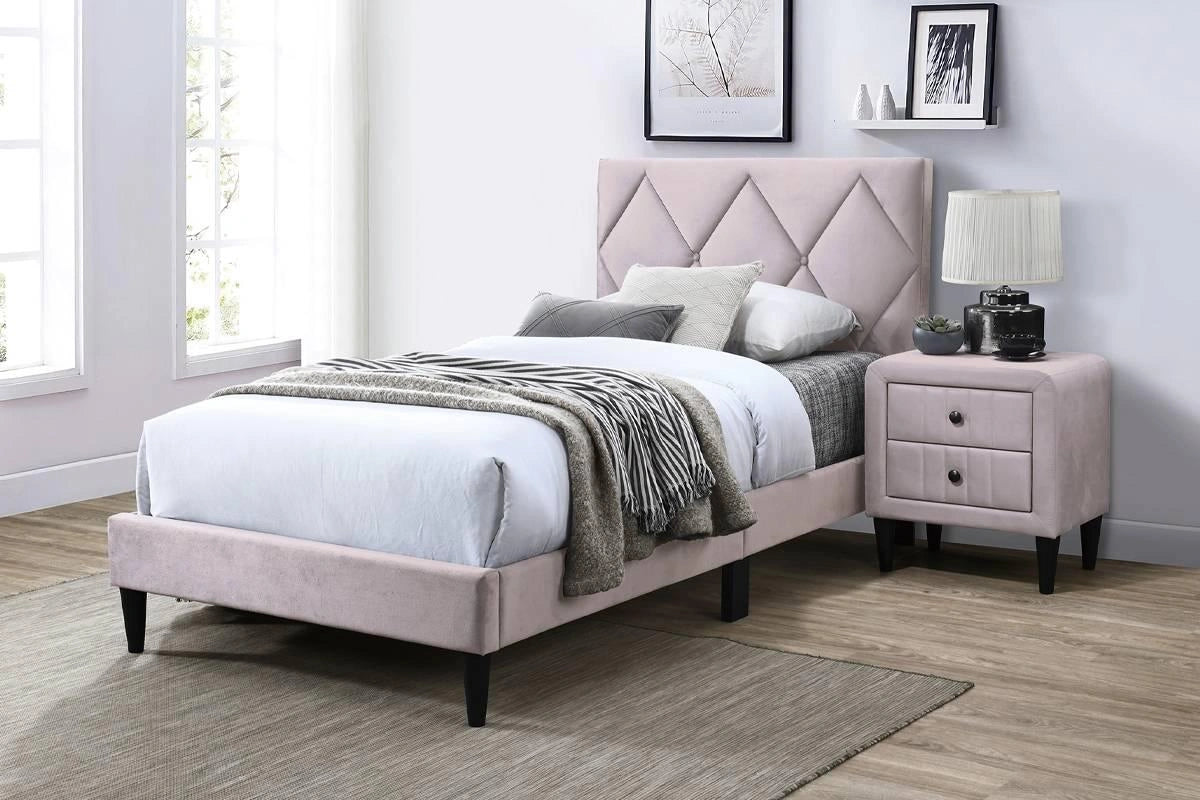 Liihcc Full Bed in Light Pink