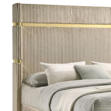 Cargar imagen en el visor de la galería, Lucia 5 Pc Bedroom Set (Queen Bed, Nightstand, Dresser, Mirror and Chest)