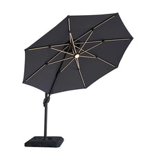 Load image into Gallery viewer, Fera 10 Ft Round Umbrella w/ LED Bulb + 37" Large Base