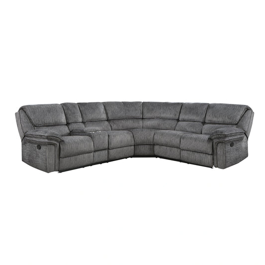 Muirfield-(3)3-Piece Reclining Sectional with Left Console image
