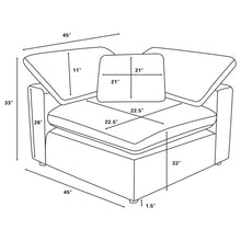 Load image into Gallery viewer, Raleigh Corner Chair