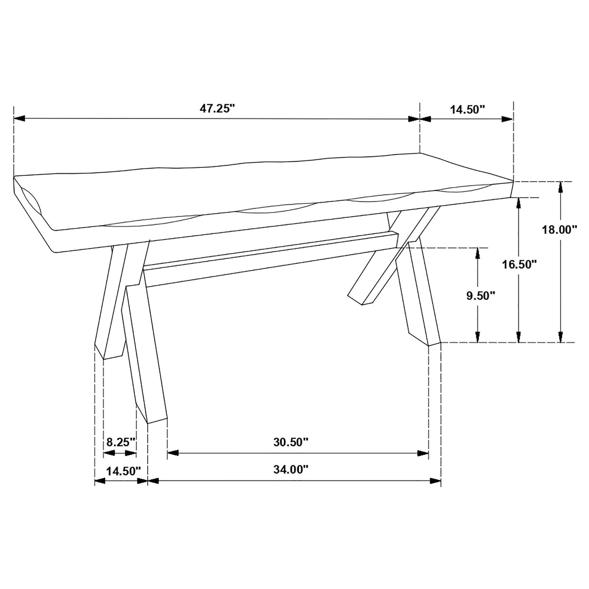 Alston Dining Bench