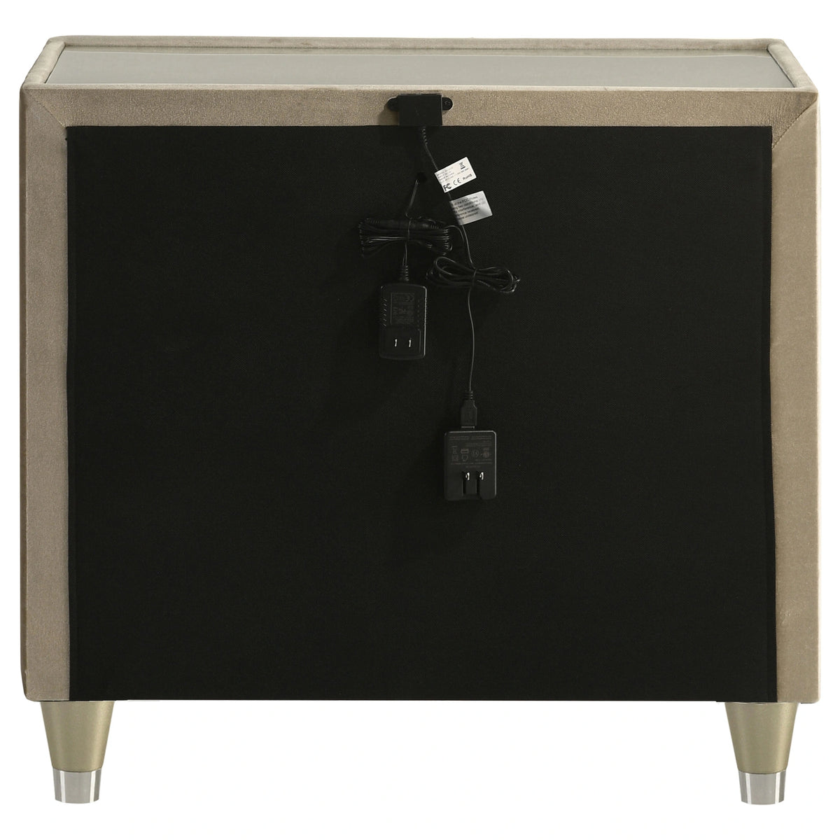 Lorient Nightstand with LED Lighting