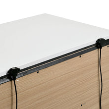 Load image into Gallery viewer, BIRSFELDEN Night Stand w/ USB, White