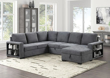Cargar imagen en el visor de la galería, Stockwell Sleeper Sofa Sectional