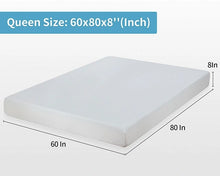 Cargar imagen en el visor de la galería, Artemisia 8" Cal. King, E.King, Full, &amp; Queen Memory Foam Mattress