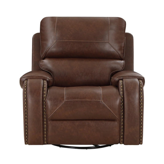 8549BRW-1 - Swivel Glider Reclining Chair