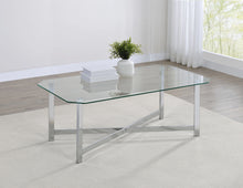 Cargar imagen en el visor de la galería, Cronin Glass Top Coffee Table