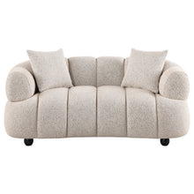 Cargar imagen en el visor de la galería, Whitney Woven Fabric Upholstered Loveseat