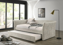 Cargar imagen en el visor de la galería, Yuri Twin Daybed w/ Trundle Beige