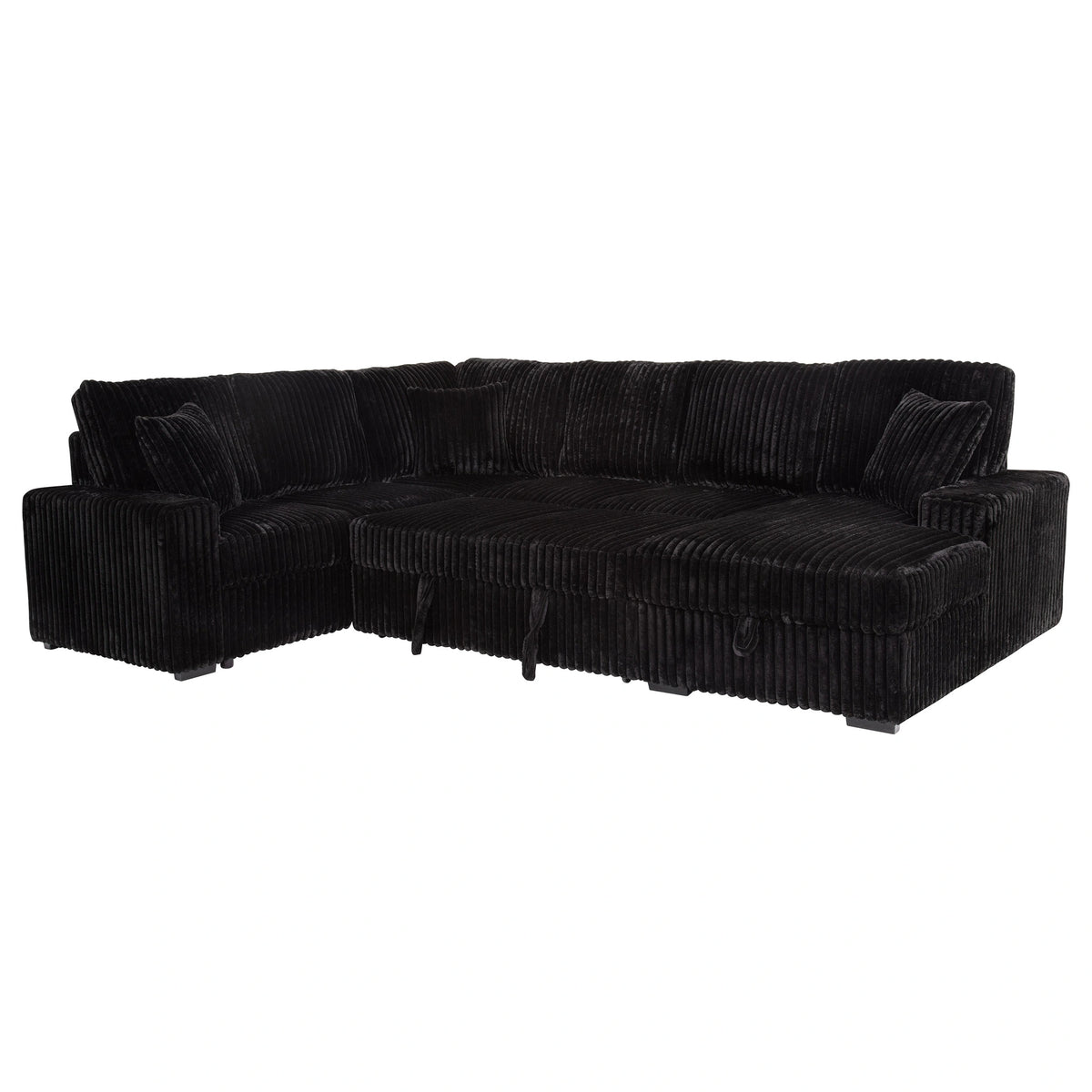 Devonshire Pull-Out Sleeper Sectional Sofa