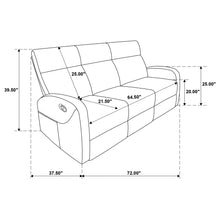 Load image into Gallery viewer, Hamilton Manual Reclining Sofa Set