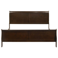 Cargar imagen en el visor de la galería, Louis Philippe Sleigh Panel Bed