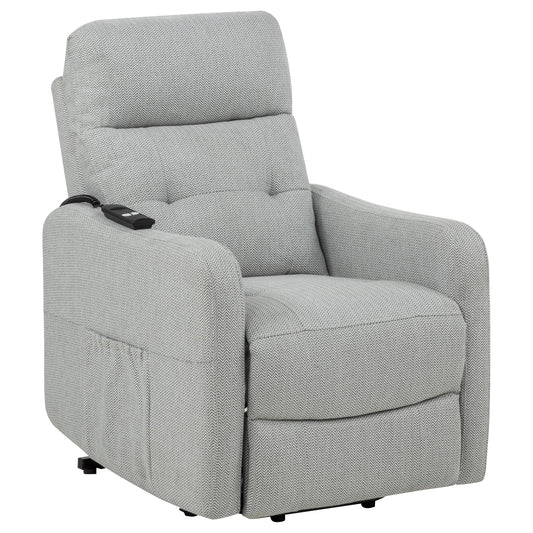 Dayes Upholstered Power Lift Recliner Chair