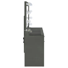 Cargar imagen en el visor de la galería, Acena Makeup Vanity Table with LED Mirror Set