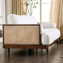 Load image into Gallery viewer, ALESUND Loveseat, Beige/Light Oak, Natural &amp; Brown