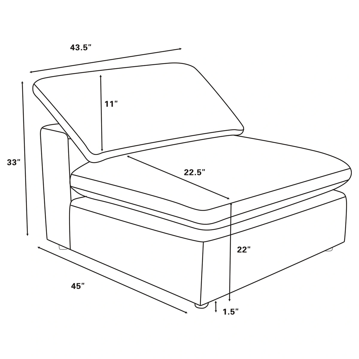 Raleigh Modular Sectional Sofa