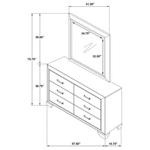Cargar imagen en el visor de la galería, Kauffman Dresser with Mirror