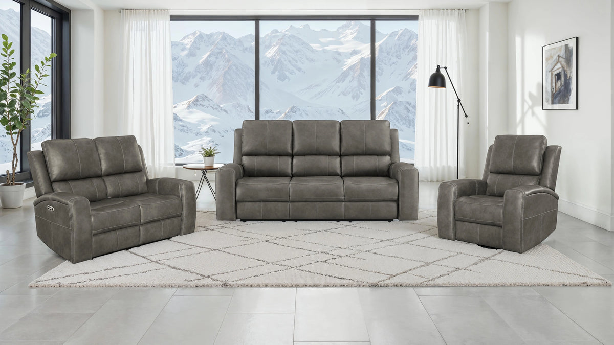 Brickston Triple Power Reclining Sofa