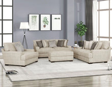 Load image into Gallery viewer, ARDENFOLD Ottoman, Beige &amp; Gray