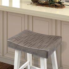 Load image into Gallery viewer, Biasca 29" Stool (2/CTN) White, Brown, &amp; Black
