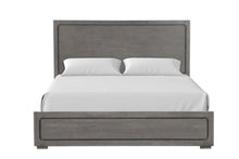 Cargar imagen en el visor de la galería, Crowthorne E.King &amp; Queen Bed Grey &amp; White