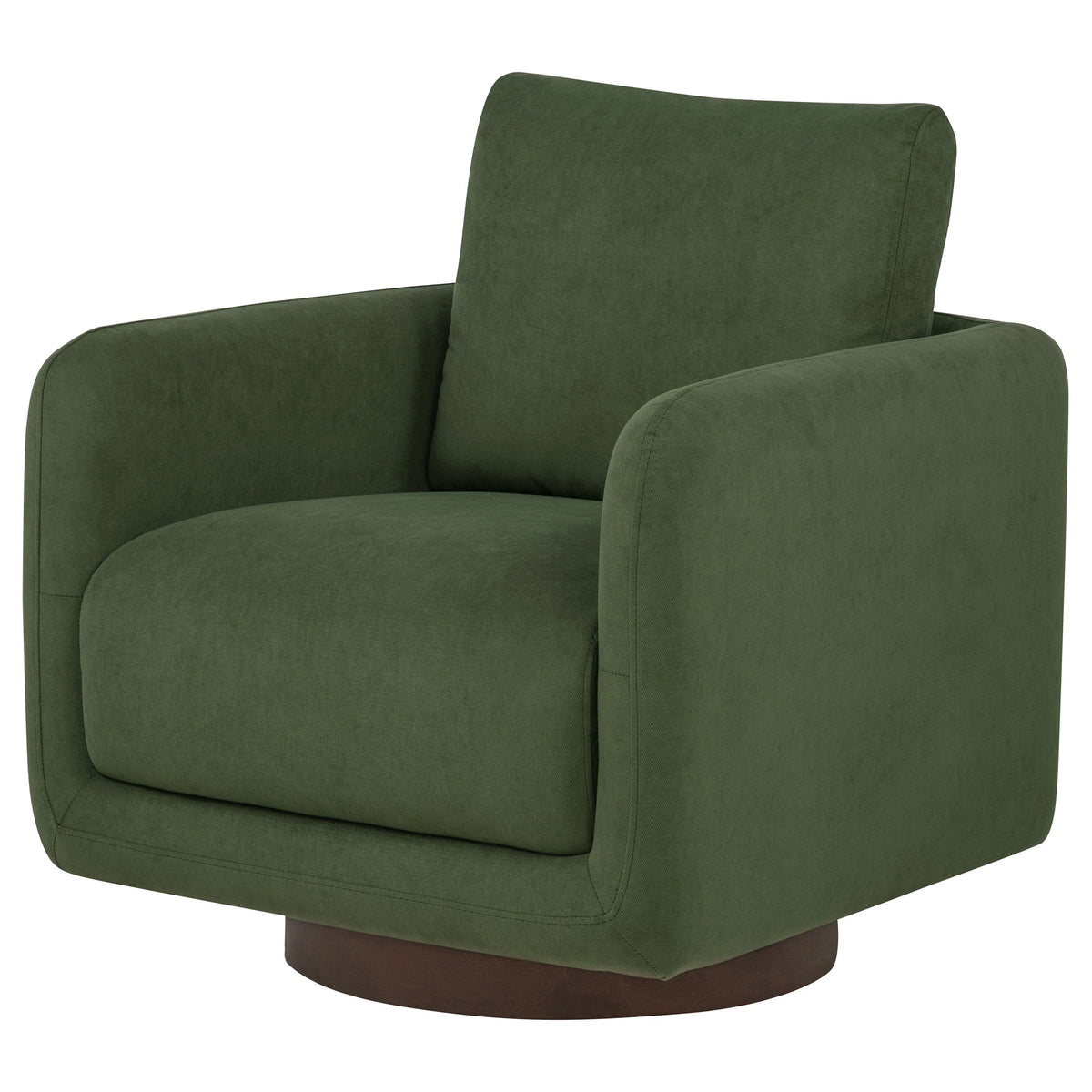 Iris Upholstered Swivel Accent Chair