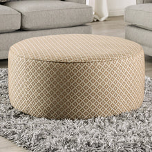 Cargar imagen en el visor de la galería, STEPHNEY Ottoman, Gray/Gold