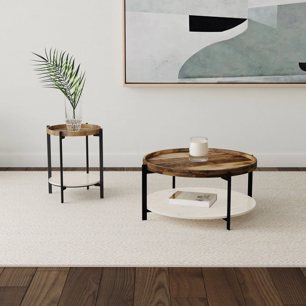 Adhvik End Table