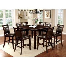 Cargar imagen en el visor de la galería, WOODSIDE II Dark Cherry/Espresso Counter Ht. Table w/ 18" Leaf